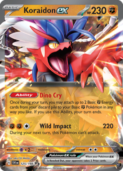 Koraidon-ex 125/198 Reverse NM (ITA)