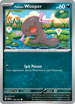 Wooper di Paldea 126/230