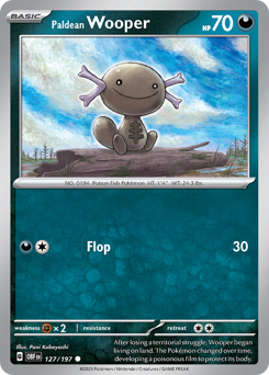 Wooper di Paldea 127/230