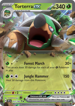Torterra-ex 012/218 NM (ITA)