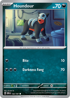 Houndour 132/230