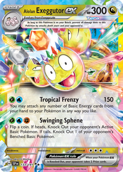 Exeggutor di Alola-ex 133/252 NM (ITA)