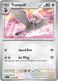 Tranquill 134/218 Reverse NM (ITA)