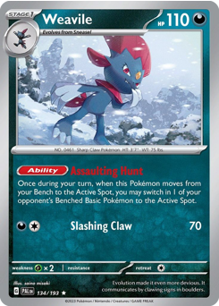 Weavile 134/279