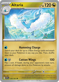 Altaria 134/252 Reverse NM (ITA)