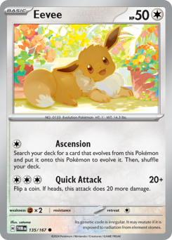 Eevee 135/226 Reverse NM (ITA)