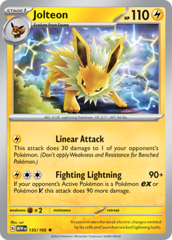 Jolteon 135/207