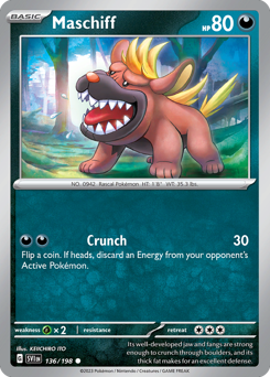 Maschiff 136/198 Reverse NM (ITA)