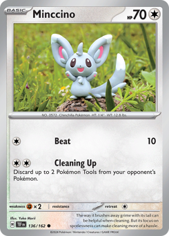 Minccino 136/218 NM (ITA)