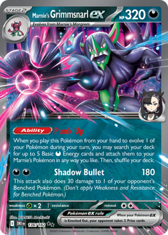 Grimmsnarl-ex di Mary 136/244 Reverse NM (ITA)
