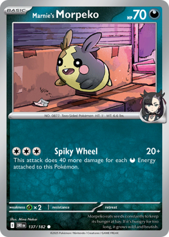 Morpeko di Mary 137/244 Reverse NM (ITA)