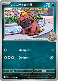 Maschiff di Pepe 138/244 Reverse NM (ITA)