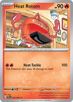 Rotom Calore 013/245 Reverse NM (ITA)