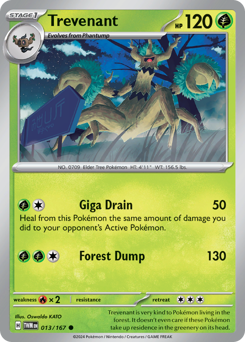 Trevenant 013/226 Reverse NM (ITA)