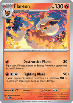 Flareon 013/180 Poké Ball NM (ITA)