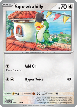 Squawkabilly 141/190 NM (ITA)