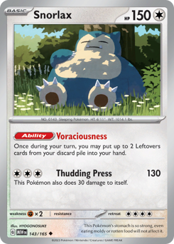 Snorlax 143/207