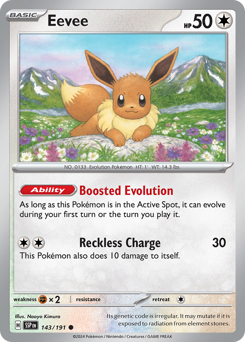 Eevee 143/252 Reverse NM (ITA)