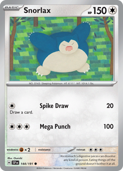 Snorlax 144/252 NM (ITA)
