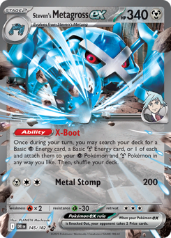 Metagross-ex di Rocco 145/244 NM (ITA)