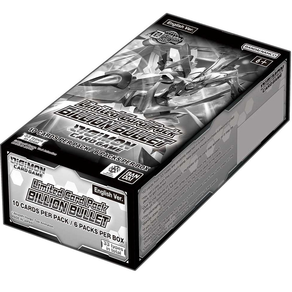 Digimon Card Game Limited Card Pack Billion Bullet LM-06 (ENG)