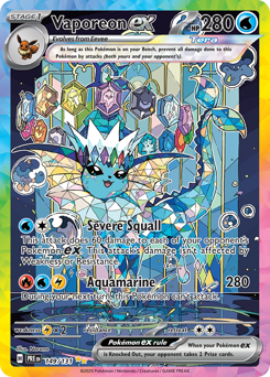 Vaporeon-ex 149/180 NM (ITA)