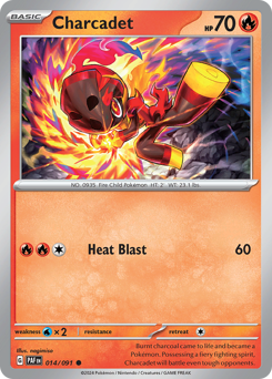 Charcadet 014/245 Reverse NM (ITA)