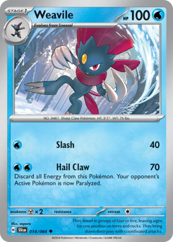 Weavile 014/99 NM (ITA)