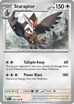 Staraptor 150/198 Reverse NM (ITA)