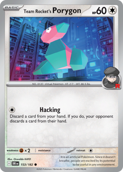 Porygon del Team Rocket 153/244 NM (ITA)