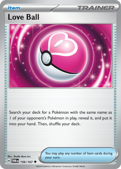 Love Ball 156/226 NM (ITA)
