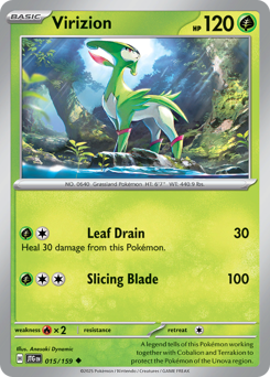 Virizion 015/190 NM (ITA)