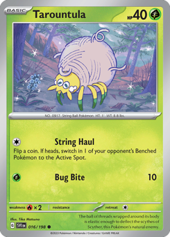 Tarountula 016/198 Reverse NM (ITA)