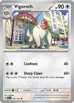 Vigoroth 161/279