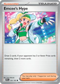 Entusiasmo di Emcee 163/244 Reverse NM (ITA)