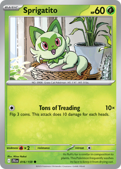 Sprigatito 016/190 Reverse NM (ITA)