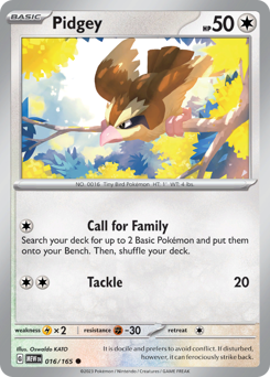 Pidgey 016/207
