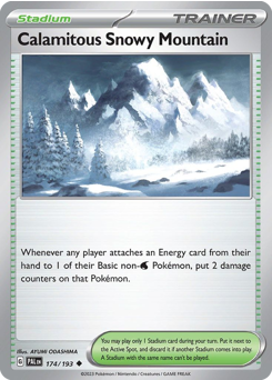 Calamitous Snowy Mountain 174/279