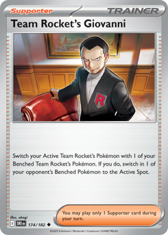 Giovanni del Team Rocket 174/244 NM (ITA)