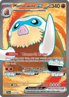 Mamoswine-ex 174/190 NM (ITA)