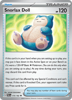 Bambola Snorlax 175/266