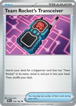Ricetrasmettitore del Team Rocket 178/244 NM (ITA)