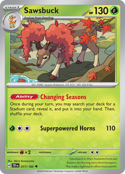 Sawsbuck 017/218 NM (ITA)