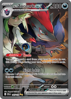 Zoroark-ex di N 185/190 NM (ITA)