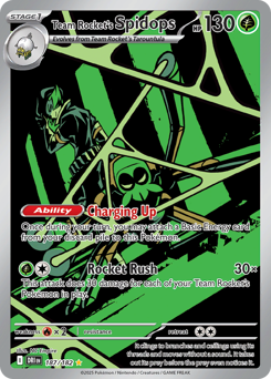 Spidops del Team Rocket 187/244 NM (ITA)
