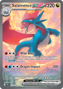 Salamence-ex 187/190 NM (ITA)
