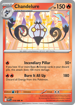 Chandelure 018/173 Master Ball NM (ITA)