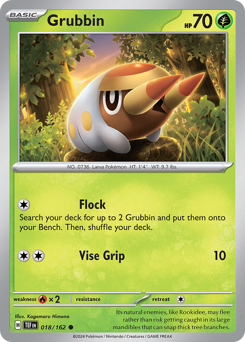 Grubbin 018/218 Reverse NM (ITA)
