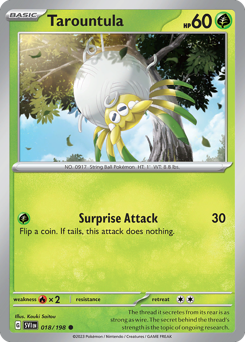 Tarountula 018/198 Reverse NM (ITA)