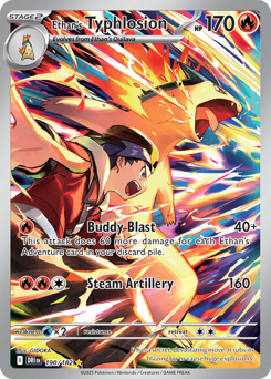 Typhlosion di Armonio 190/244 NM (ITA)